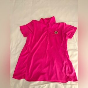 EP golf polo hot pink size L